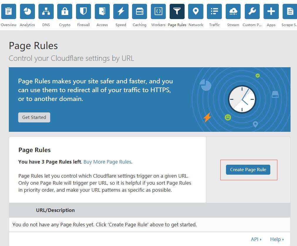 Couldflare怎样给自己网站的静态内容页面添加缓存规则以提升访问速度